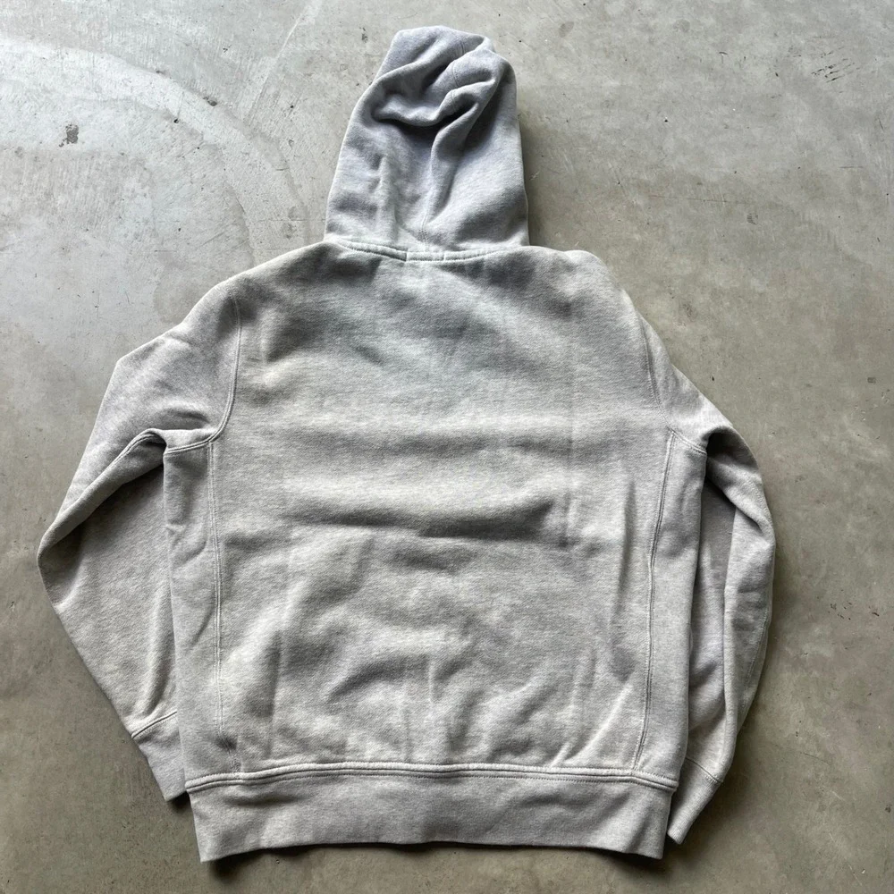 Polo Ralph Lauren Mens Full Zip Hoodie Heather Grey Fleece L Pony Logo Large